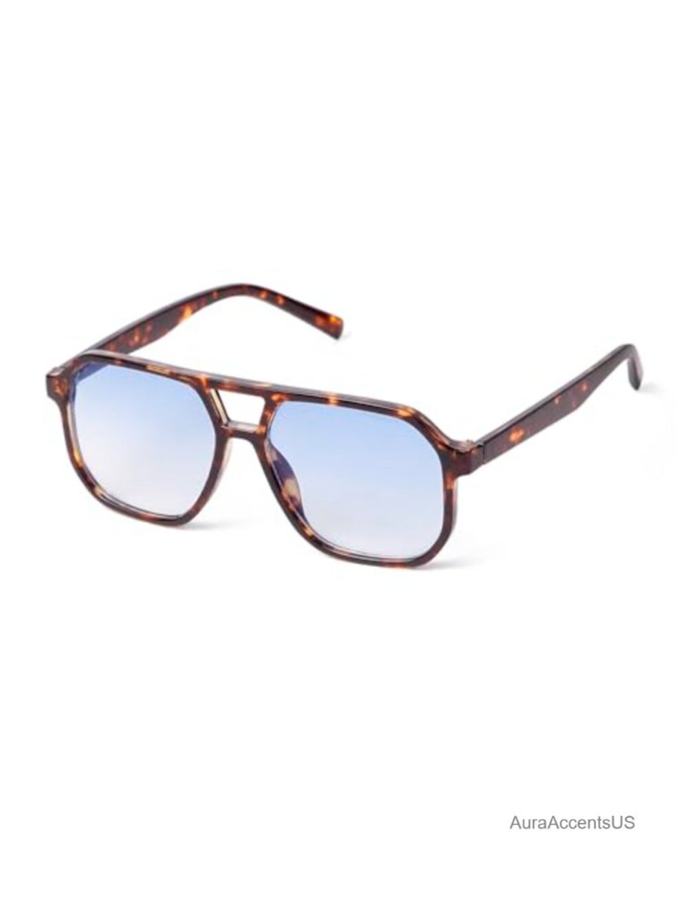 Oversized Aviator Sunglasses UV400 Protection Lightweight